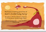 Dinosaur Birthday Invitation Wording Red Dinosaur Invitation Dinosaur Birthday Invitation