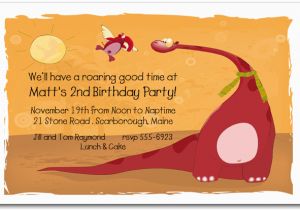 Dinosaur Birthday Invitation Wording Red Dinosaur Invitation Dinosaur Birthday Invitation