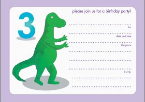 Dinosaur Birthday Invitations Free 17 Dinosaur Birthday Invitations How to Sample Templates