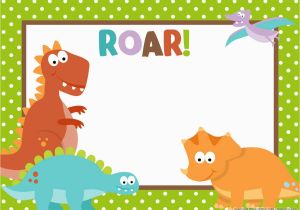 Dinosaur Birthday Invitations Free Free Dinosaur Birthday Invitations Free Printable