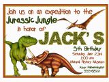 Dinosaur Birthday Invitations Free Free Printable Dinosaur Birthday Invitation