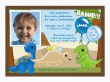 Dinosaur Birthday Invitations with Photo Adorable Dinosaur Birthday Invitation Photo Zazzle Com