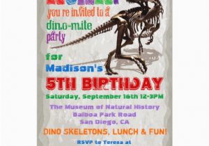 Dinosaur Birthday Party Invitation Wording Cretaceous Dinosaur Birthday Party Invitations Bagvania
