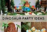 Dinosaur Decorations for Birthday Party Dinosaur themed 2nd Birthday Party Spaceships and Laser