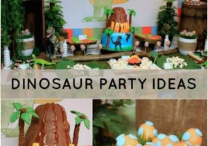 Dinosaur Decorations for Birthday Party Dinosaur themed 2nd Birthday Party Spaceships and Laser