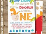 Dinosaur First Birthday Invitations Best 25 Dinosaur First Birthday Ideas On Pinterest