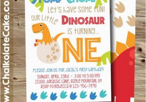 Dinosaur First Birthday Invitations Best 25 Dinosaur First Birthday Ideas On Pinterest