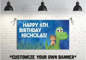 Dinosaur Happy Birthday Banner Svg Dinosaur Banner Etsy