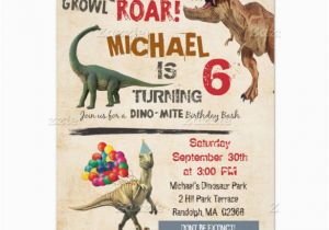 Dinosaur Photo Birthday Invitations 26 Dinosaur Birthday Invitation Templates Free Sample