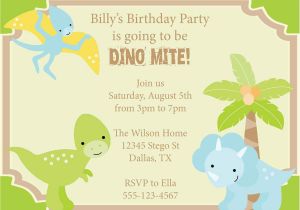 Dinosaur Photo Birthday Invitations Create Own Dinosaur Party Invitations Printable