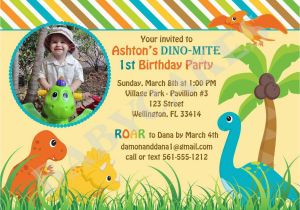 Dinosaur Photo Birthday Invitations Create Own Dinosaur Party Invitations Printable