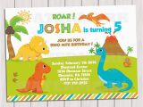 Dinosaur Photo Birthday Invitations Dinosaur Birthday Invitation Dinosaur Invitation Printable