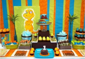 Dinosaur Train Birthday Decorations Dinosaur Train Dessert Table by Cupcakewhimsy Www