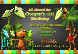 Dinosaur Train Birthday Invitations Free Dinosaur Train Birthday Party Invitation 4 X 6 or 5 X 7 Size