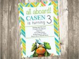 Dinosaur Train Birthday Invitations Free Dinosaur Train Birthday Party Invitation by Custompartydecor