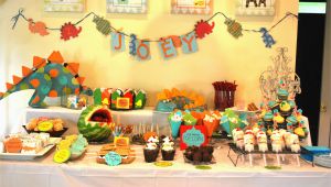 Dinosaurs Birthday Decorations Dinosaur themed Birthday Party the Baking Way