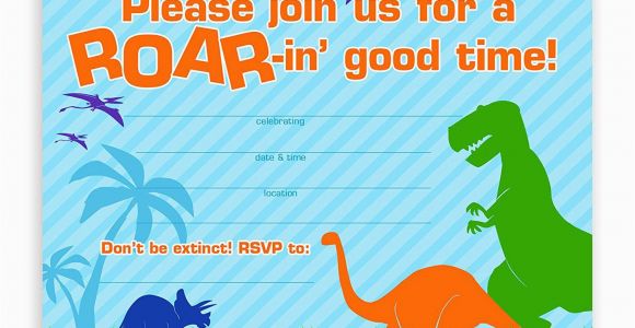 Dinosaurs Birthday Invitations Printable 17 Dinosaur Birthday Invitations How to Sample Templates