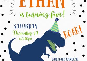 Dinosaurs Invitation for Birthday Dinosaur Birthday Invitation Dinosaur Invitation