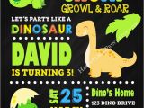 Dinosaurs Invitation for Birthday Dinosaur Birthday Invitation orderecigsjuice Info