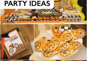 Dirt Bike Birthday Decorations Bike themed Birthday Party Spaceships and Laser Beams