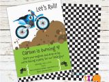 Dirt Bike Birthday Invitations Dirt Bike Birthday Party Invitations Boys by Tbonesquid On