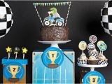 Dirt Bike Decorations for Birthday Party Boy Bash Dirt Bike Birthday Dessert Table Spaceships