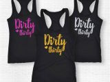 Dirty 30 Birthday Girl Dirty Thirty Shirt Dirty Thirty Tank top Birthday Girl