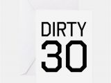 Dirty Thirty Birthday Cards Dirty Thirty Stationery Cards Invitations Greeting