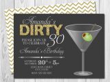 Dirty Thirty Birthday Invitations Dirty Thirty Birthday Party Invitation Dirty 30 Gold