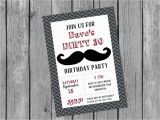 Dirty Thirty Birthday Invitations Printable Male 30th Birthday Invitation Dirty 30 Invitation