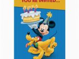 Disney Birthday Cards Online Disney Birthday Party Card Zazzle
