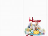 Disney Birthday Cards Online Free Free Printable Disney Birthday Cards Free Clipart