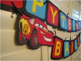 Disney Cars Happy Birthday Banner Pinterest the World S Catalog Of Ideas