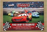 Disney Cars Personalized Birthday Invitations Disney Cars Birthday Invitation Digital File by