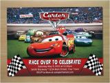 Disney Cars Personalized Birthday Invitations Disney Cars Birthday Invitation Digital File by