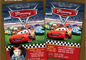 Disney Cars Personalized Birthday Invitations Disney Cars Birthday Invitations Disney Cars Birthday