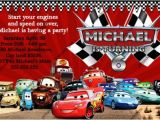 Disney Cars Personalized Birthday Invitations Disney Cars Birthday Invitations Ideas Bagvania Free