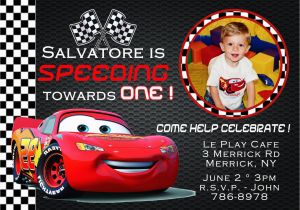 Disney Cars Personalized Birthday Invitations Disney Cars Birthday Party Invitations Cimvitation