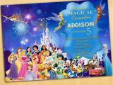 Disney Character Birthday Invitations Birthday Invitation Templates Disney Birthday Invitations