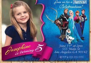 Disney Frozen Birthday Invitation Templates 11 Frozen Invitation Template Free Sample Example