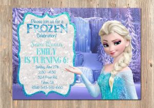 Disney Frozen Birthday Invitation Templates Disney Frozen Birthday Invitation Best Party Ideas