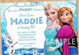 Disney Frozen Birthday Invites Frozen Invitation Frozen Birthday Invitation Disney Frozen