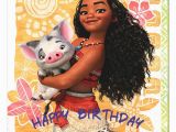Disney Moana Birthday Card Moana Happy Birthday Cards