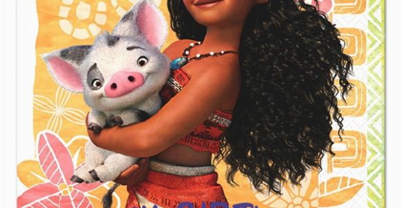 Disney Moana Birthday Card Moana Happy Birthday Cards