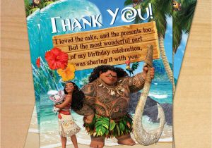 Disney Moana Birthday Card Moana Moana Birthday Disney Moana Party Moana Epic Birthday