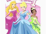 Disney Princess 1st Birthday Invitations 1st Birthday Princess Invitations Ziggos Com