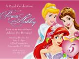 Disney Princess 1st Birthday Invitations Disney Princess Birthday Invitations Ideas Bagvania Free