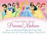 Disney Princess 1st Birthday Invitations Disney Princess Birthday Invitations Ideas Bagvania Free