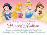 Disney Princess 1st Birthday Invitations Disney Princess Party Invites A Birthday Cake