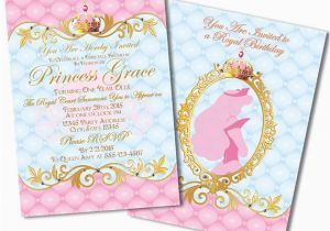 Disney Princess 1st Birthday Invitations Princess Birthday Invitations Disney Princess Invitations